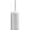 Toiletborstel met houder RIM 38 cm, wandmontage, wit, aluminium, Zone Denmark