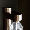Carbonator BRUS 42 cm, bruin metallic, roestvrij staal, Stelton