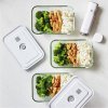 Vacuümbus FRESH & SAVE, set van 3, wit, glas, Zwilling
