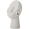 Decoratie LUELLE 24 cm, wit, kunststof, Bloomingville