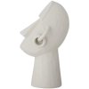 Decoratie LUELLE 24 cm, wit, kunststof, Bloomingville