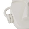 Decoratie LUELLE 24 cm, wit, kunststof, Bloomingville