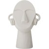 Decoratie LUELLE 24 cm, wit, kunststof, Bloomingville