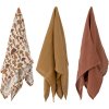 Kinderdeken (set) MUSLIN 66 x 66 cm, 5-delig, katoen, Bloomingville