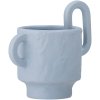 Bloempot ALFINE 16 x 14 cm, blauw, keramiek, Bloomingville