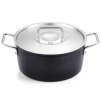 Braadpan ADAMANT 24 cm, zwart, aluminium, Fissler