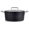 Braadpan ADAMANT 24 cm, zwart, aluminium, Fissler
