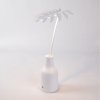 Draagbare tafellamp LEAF #2 33 cm, wit, kunststof, Seletti