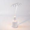 Draagbare tafellamp LEAF #2 33 cm, wit, kunststof, Seletti