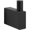 Handdoekhaakje LINEA 5 cm, zwart, roestvrij staal, Zack