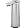 Zeepdispenser TERVA 175 ml, contactloos, mat, roestvrij staal, Zack