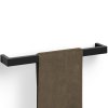 Handdoekenrek LINEA 61 cm, zwart, roestvrij staal, Zack