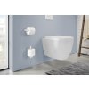 Wc-rolhouder CARVO 16 cm, wit, roestvrij staal, Zack