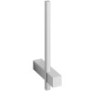 Reserverolhouder CARVO 19 cm, wandmodel, mat, roestvrij staal, Zack