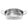 Pannenset ORIGINAL PROFI, 5-delig, zilver, roestvrij staal, Fissler