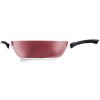 Wok COLOR EDITION 32 cm, rood, aluminium, Fissler