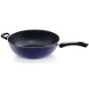 Wok COLOR EDITION 32 cm, blauw, aluminium, Fissler