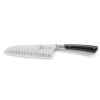 Santoku mes EDONIST 18 cm, roestvrijstalen klinknagels, zwart, Lion Sabatier
