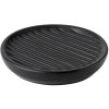 Zeepbakje FJORD 11 cm, zwart, keramiek, Stelton