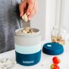 Snackschaaltje voor BORA voedselthermos 75 ml, wit, tritan, Kambukka