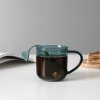 Thee-infuser INFUSION EGG 16 cm, groen, roestvrij staal, Viva Scandinavia