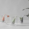 Thee-infuser INFUSION EGG 16 cm, grijs, roestvrij staal, Viva Scandinavia