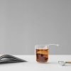 Thee-infuser INFUSION GLOBE 16 cm, wit, glas, Viva Scandinavia