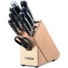 Messenblok 26 cm, bruin, hout, F.DICK