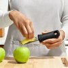 Appelboor GOOD GRIPS 20 cm, zwart, roestvrij staal, OXO