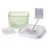 Vershoudbakje GREENSAVER GOOD GRIPS 4,0 l, wit, kunststof, OXO
