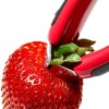 Aardbei-ontkroner GOOD GRIPS 9 cm, rood, kunststof, OXO