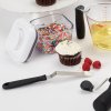 Glazuurspatel GOOD GRIPS 22 cm, zwart, roestvrij staal, OXO