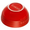 Eetkom 400 ml, rood, keramiek, Staub