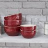 Eetkom 400 ml, kastanjebruin, keramiek, Staub