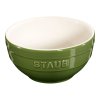 Eetkom 400 ml, groen, keramiek, Staub