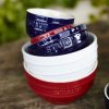 Eetkom 700 ml, wit, keramiek, Staub