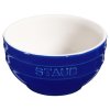 Eetkom 700 ml, blauw, keramiek, Staub