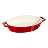 Ovenschaal 17 cm, rood, keramiek, Staub