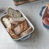 Ovenschaal (set) 3-delig, turquoise, keramiek, Staub