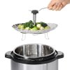 Stoominzet GOOD GRIPS 27 cm, zilver, roestvrij staal, OXO