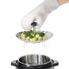 Stoominzet GOOD GRIPS 27 cm, zilver, roestvrij staal, OXO