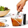 Garde GOOD GRIPS 18 cm, zwart, roestvrij staal, OXO