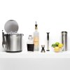 Schenktuit STEEL 10 cm, zilver, roestvrij staal, OXO