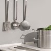 Pannenset CONVIVIO, 4-delig stuks, met deksels, roestvrij staal, Alessi
