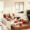 Mok 350 ml, rood, keramiek, Staub