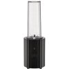 Smoothieblender PLISSÉ 550 ml, zwart, kunststof, Alessi