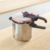 Hogedrukpan SECURE TRENDY P2584401 8 l, roestvrij staal, Tefal