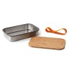 Lunchtrommel 900 ml, oranje, roestvrij staal, Black+Blum
