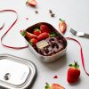 Lunchtrommel 600 ml, olijf, roestvrij staal, Black+Blum