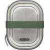 Lunchtrommel 600 ml, olijf, roestvrij staal, Black+Blum